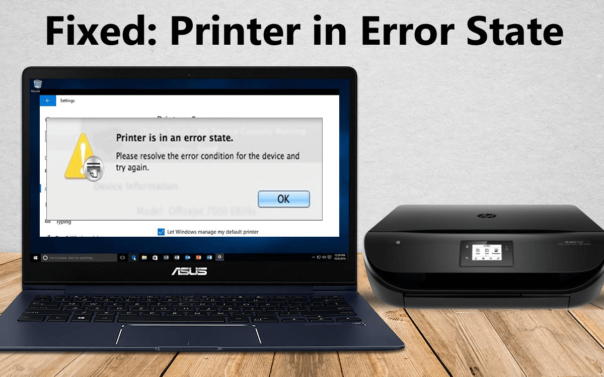 How to Fix Dell Printer in Error State issue Online ?