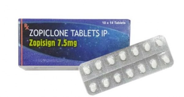 Buy Zopiclone 7.5 mg Treat Insomnia And Variants Of Sleep Disorder