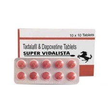 Buy Super Vidalista 20/60mg Tablet (Tadalafil & Dapoxetine) Online