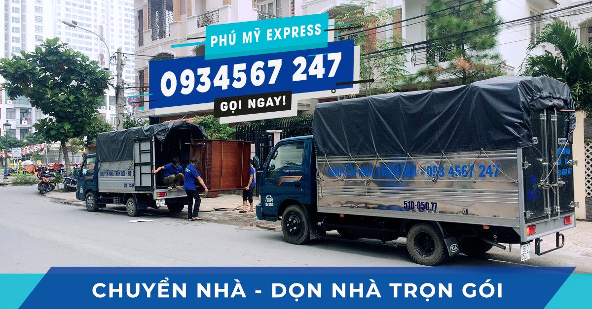Dịch Vụ Chuyển Nhà Trọn Gói Giá Rẻ Uy Tín TPHCM - Phú Mỹ Express