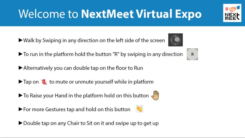 User Guide 2 : Video Conferencing Applications | Virtual Event Platform - NextMeet®
