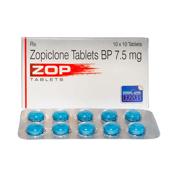 Buy Online Zopiclone 7.5 Mg Zop Tablet in UK - Mymedsshop.co.uk