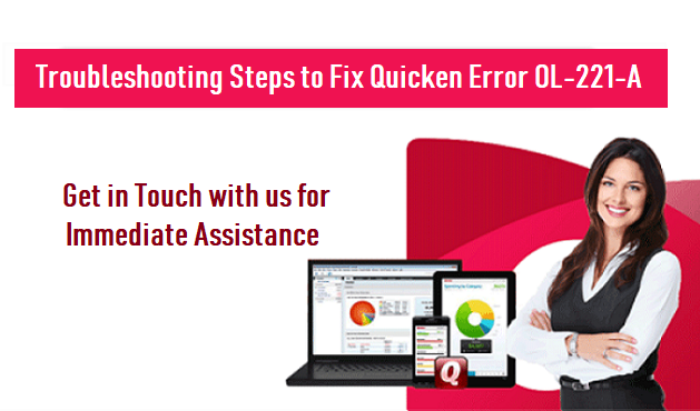 Fix Quicken Error OL-221-A in Quick 5 Steps - Quicken Support