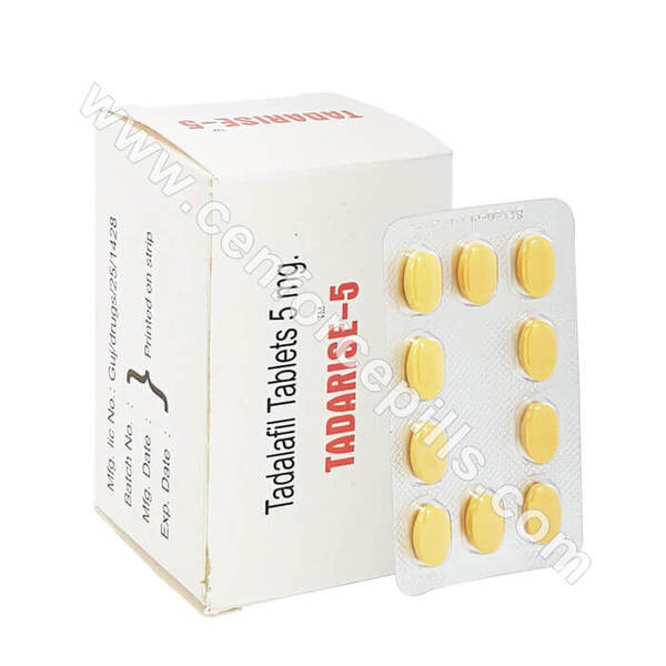 Tadarise 5 mg (Tadalafil) - Cenforce Pills