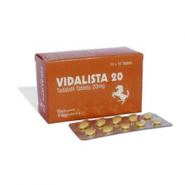 Vidalista 20 MG Online | Dosage, Reviews, Side Effects