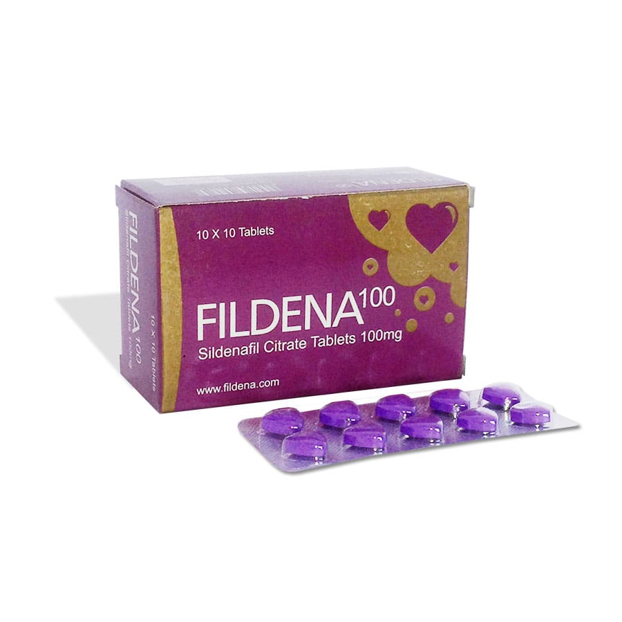 Fildena 100 Mg: Sildenafil Purple Pills Online at $0.80/Pill | Reviews