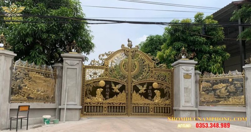 Mua cổng nhôm đúc tại Hà Nội - Giá tại xưởng
