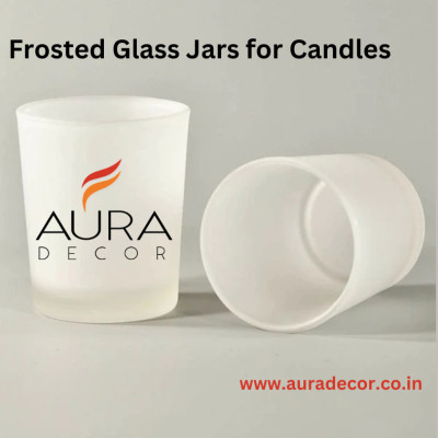 Frosted Glass Jars for Candles | Aura Decor Profile Picture